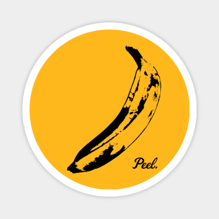 Banana Warhol Peel Magnet